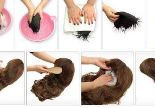 Как сохранить парики / наращенные волосы и ухаживать за ними?