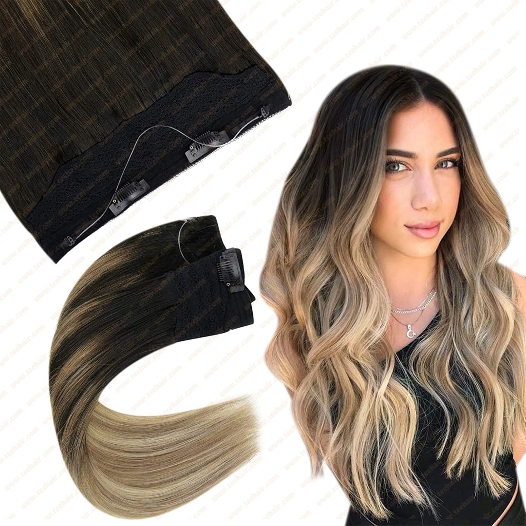 Halo Hair extensions - Flip halo Remy human hair extensions